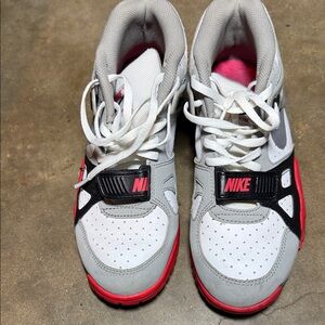 Nike Kids' Gray and Pink Sneakers